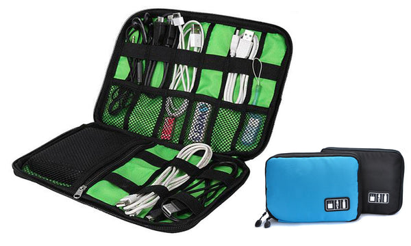 Portable Electronics Accessories Storage Bag Travel Gadget Organizer